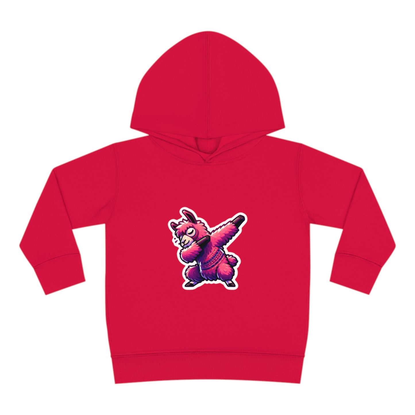 Dabbing Llama Toddler Pullover Fleece Hoodie