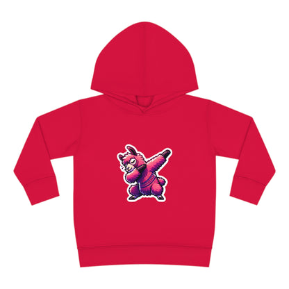 Dabbing Llama Toddler Pullover Fleece Hoodie
