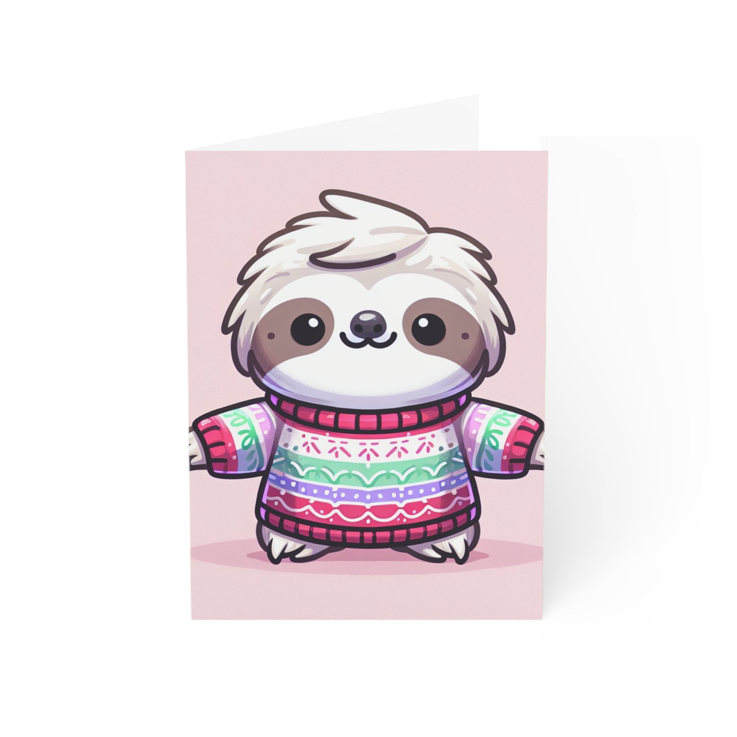 Sloth Collection Greeting Cards BLANK (1, 10, 30, and 50pcs)