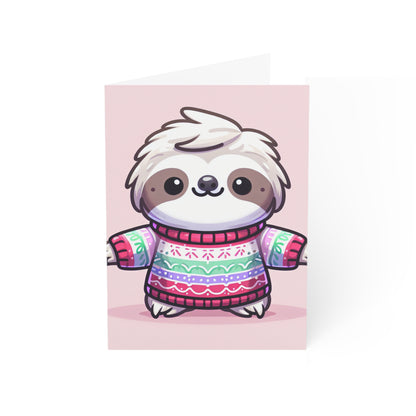 Sloth Collection Greeting Cards BLANK (1, 10, 30, and 50pcs)