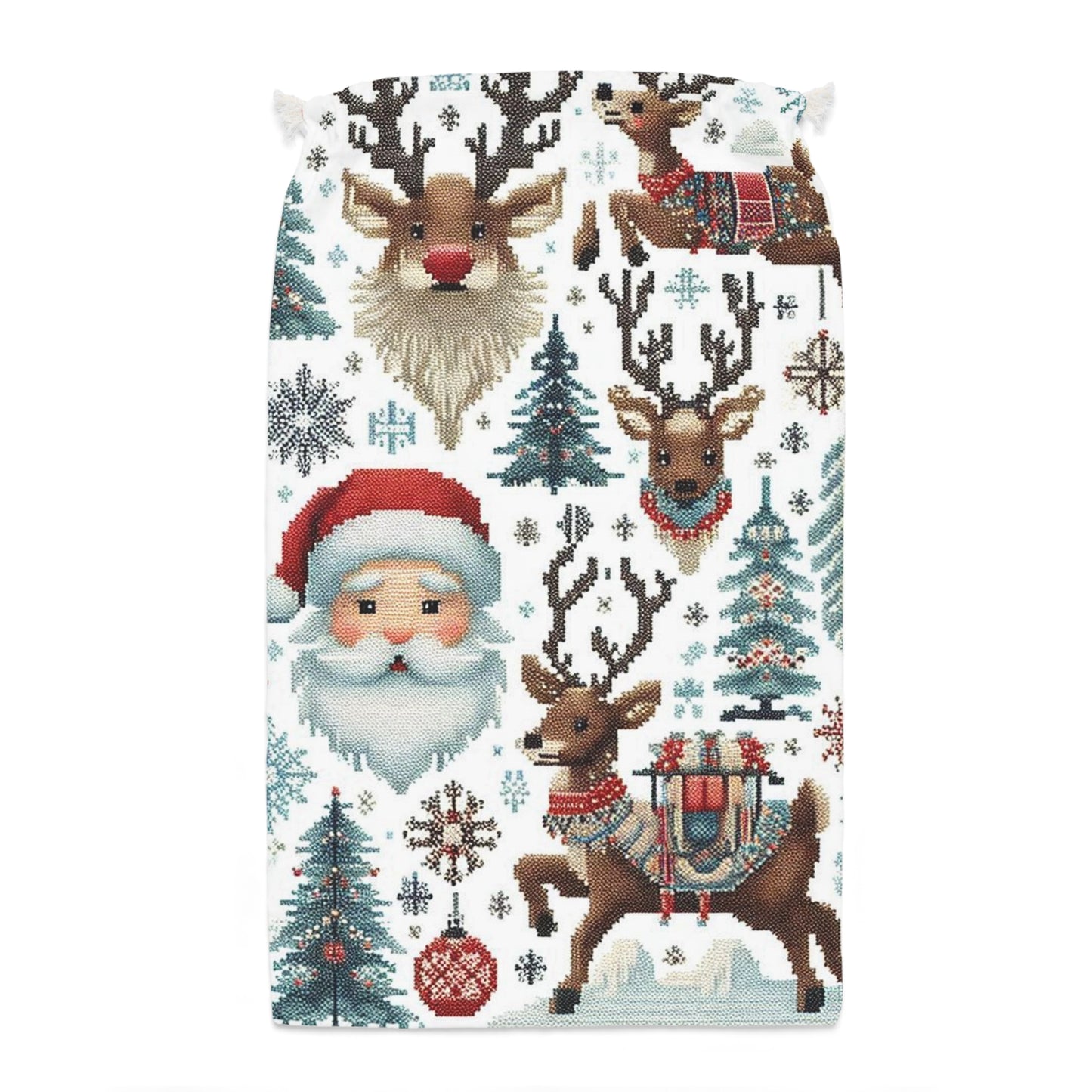 Nordic Rudolf Christmas Gift Sack