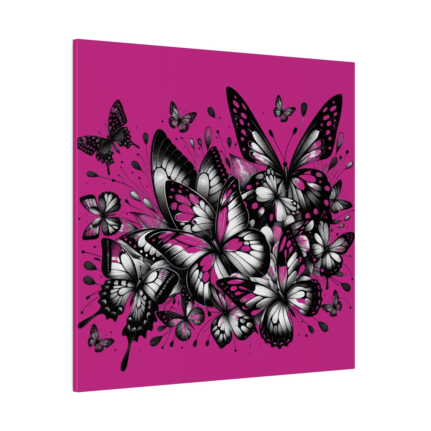 Butterfly Rush Graphic Original Matte Canvas, Stretched, 0.75"