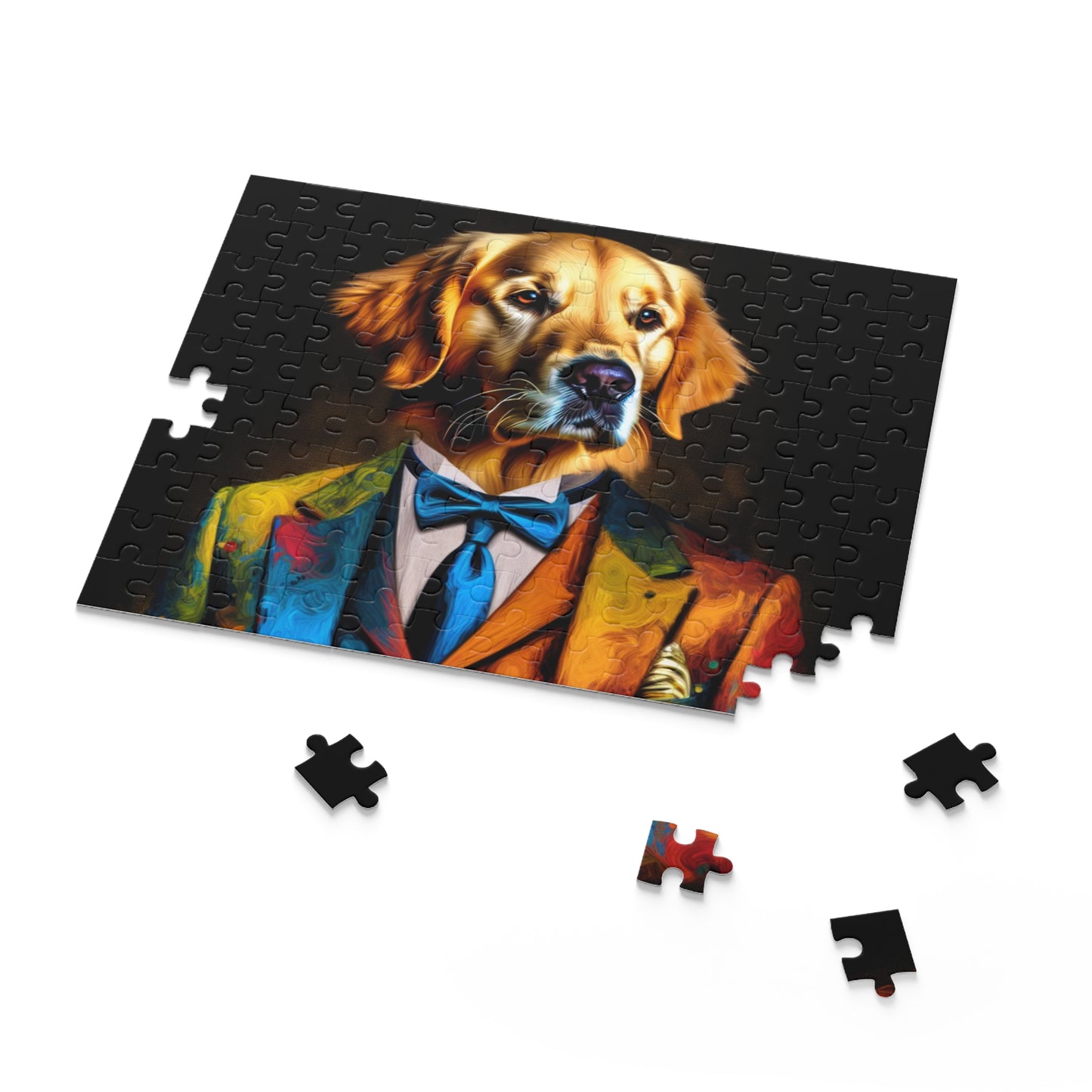 Mr Golden Retriever Puzzle (120, 252, 500-Piece)