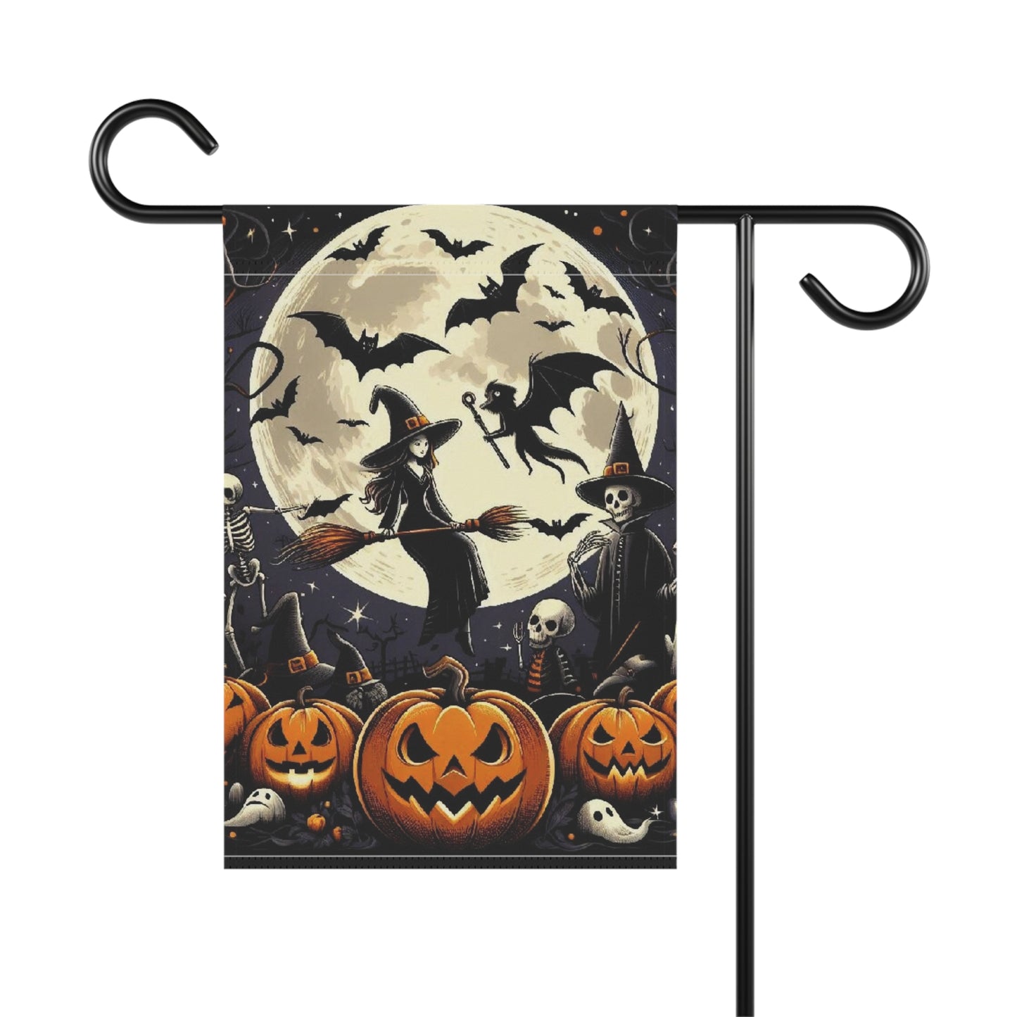 Halloween Garden & House Banner