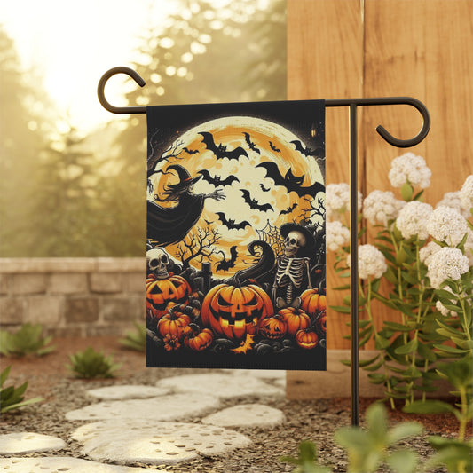Halloween Garden & House Banner