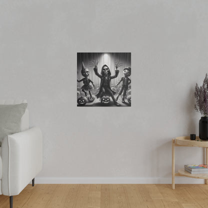 Halloween Marionettes Canvas Print
