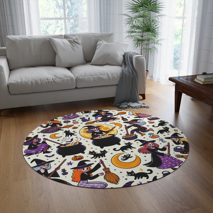 Halloween Round Rug