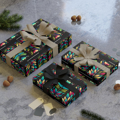 Dragonfly Gift Wrapping Paper Rolls, 1pc