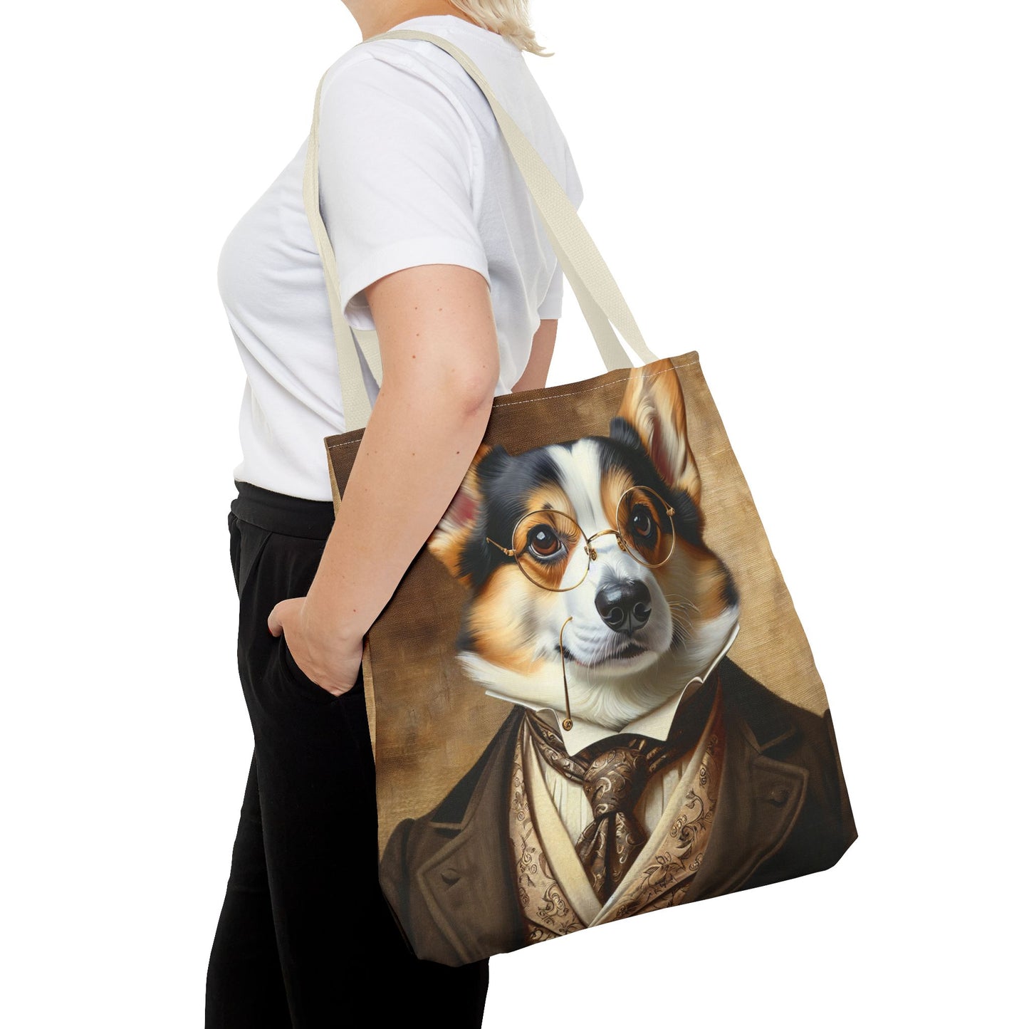 Mr Pembroke Welsh Corgi Tote Bag (AOP)