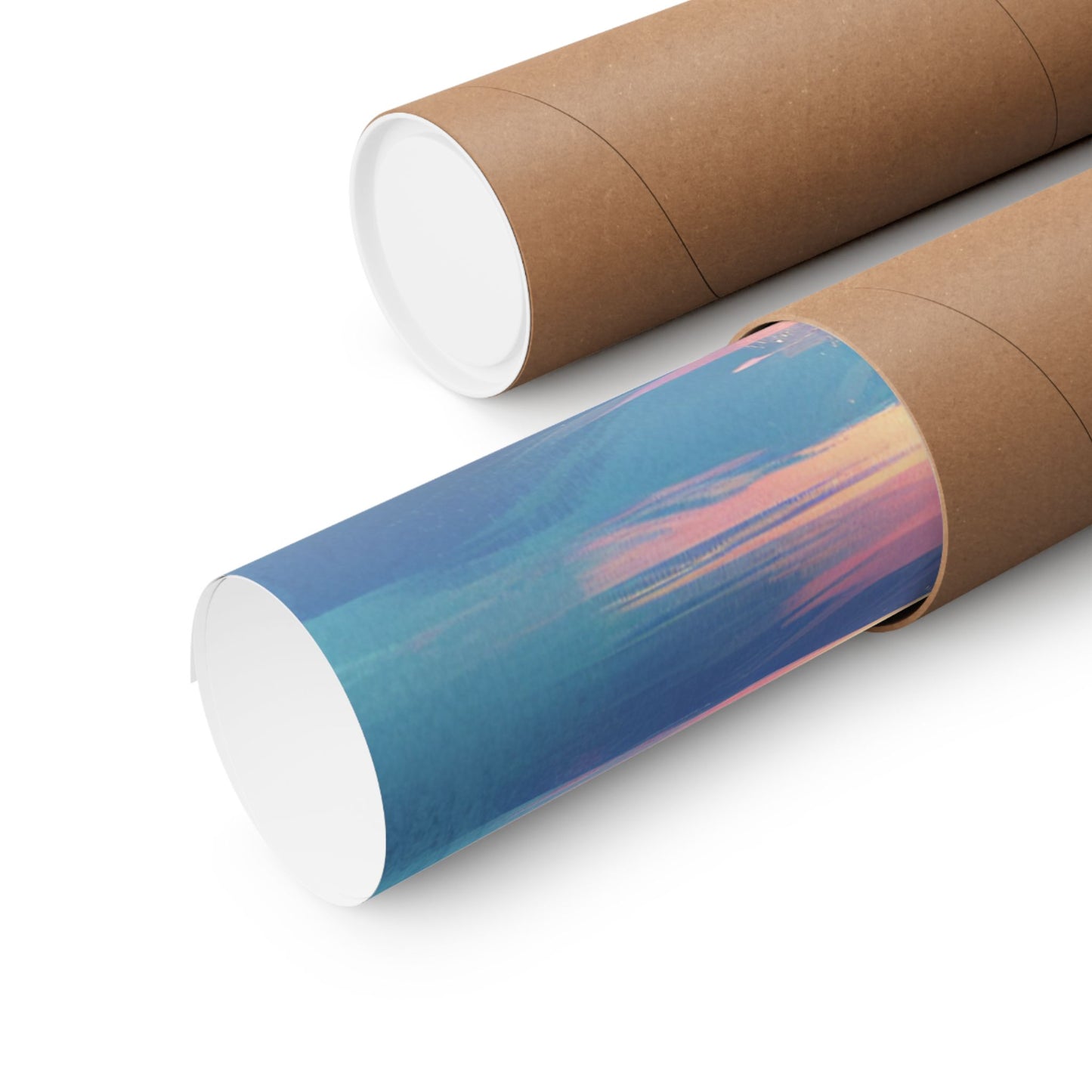 Beach Sunset F Vertical Posters