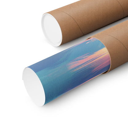Beach Sunset F Vertical Posters