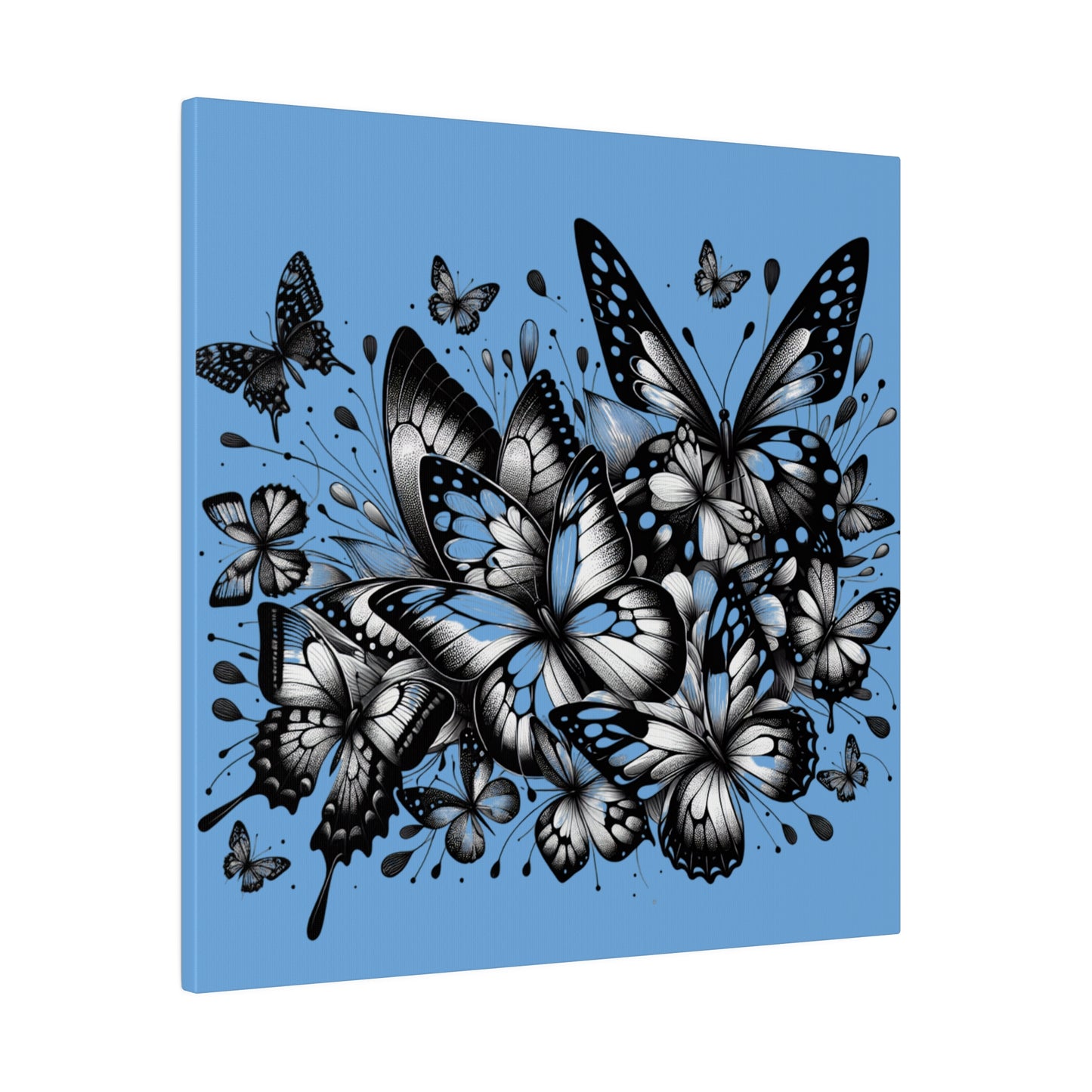 Butterfly Rush Graphic Original Matte Canvas, Stretched, 0.75"