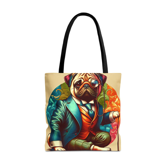 Mr Pug Tote Bag