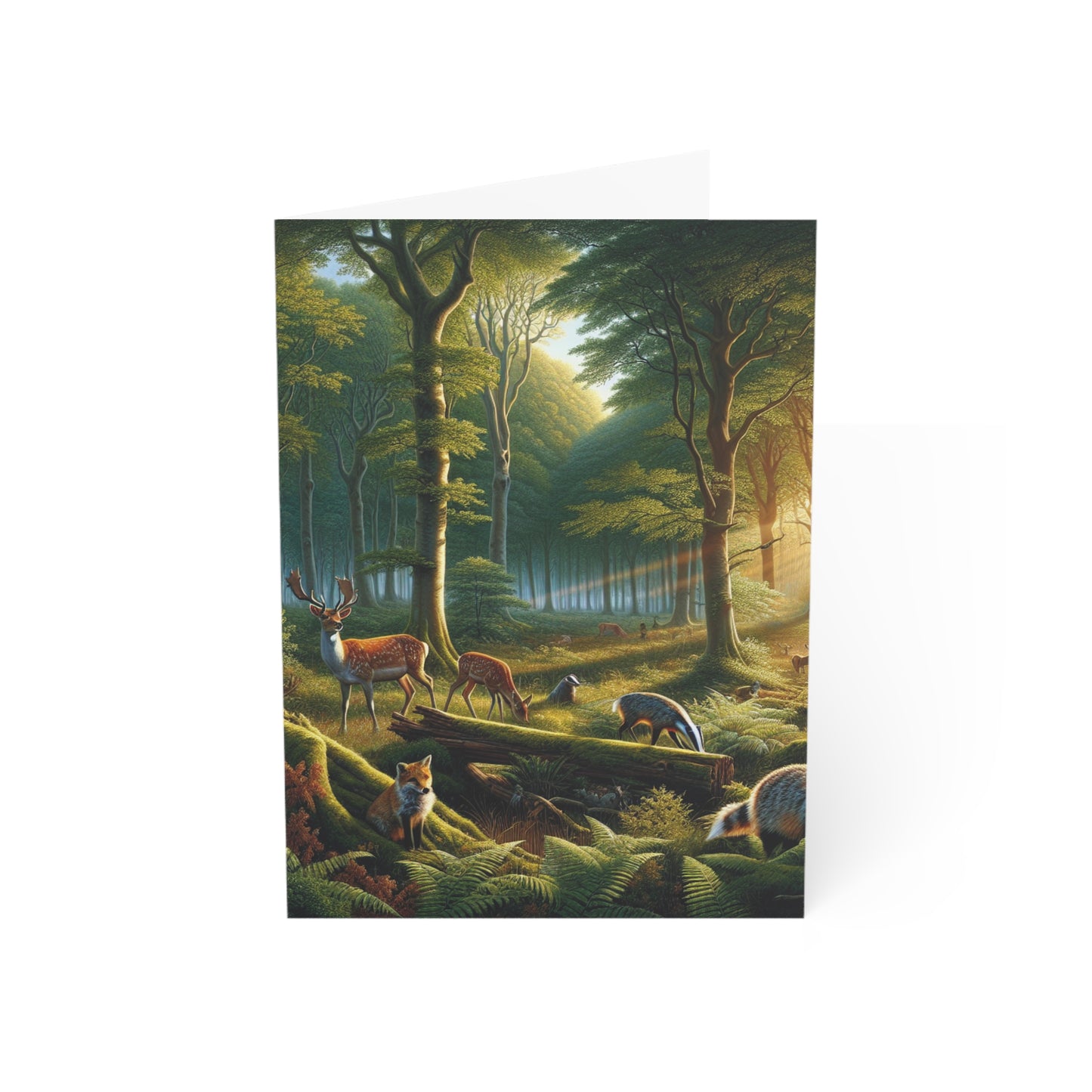Woodland Collection Greeting Cards BLANK (1, 10, 30, and 50pcs)