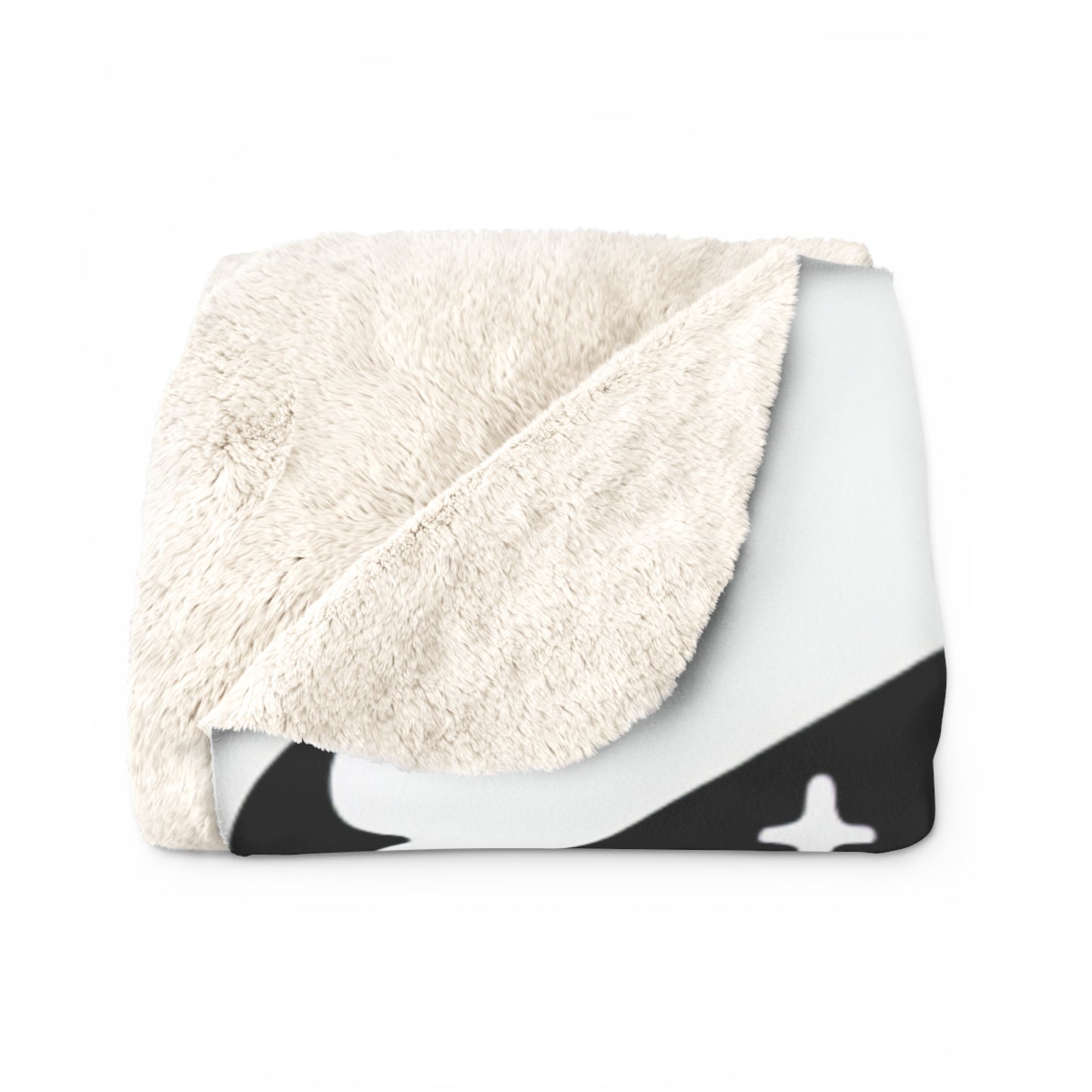 Witches Cat Halloween Collection Sherpa Fleece Blanket