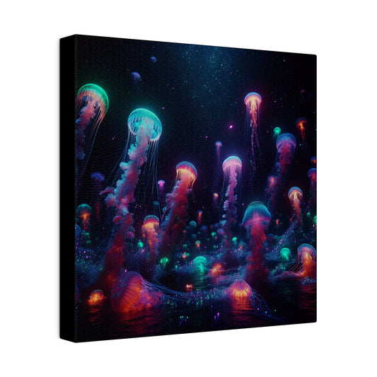 Jellyfish Original Matte Canvas, Stretched, 0.75"