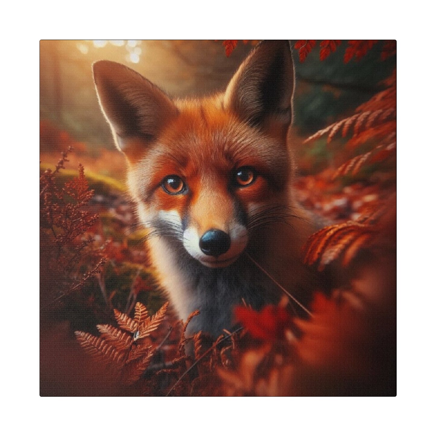 Sheriff - The Fox Collection Original Matte Canvas, Stretched, 0.75"