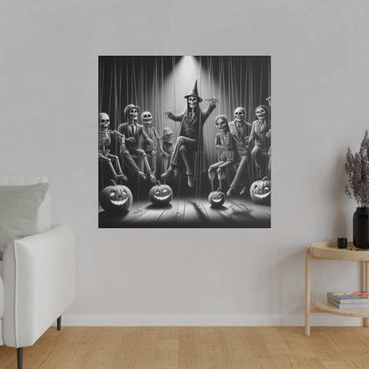 Halloween Marionettes Canvas Print