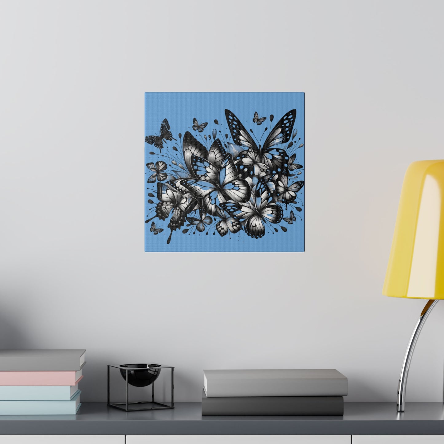 Butterfly Rush Graphic Original Matte Canvas, Stretched, 0.75"