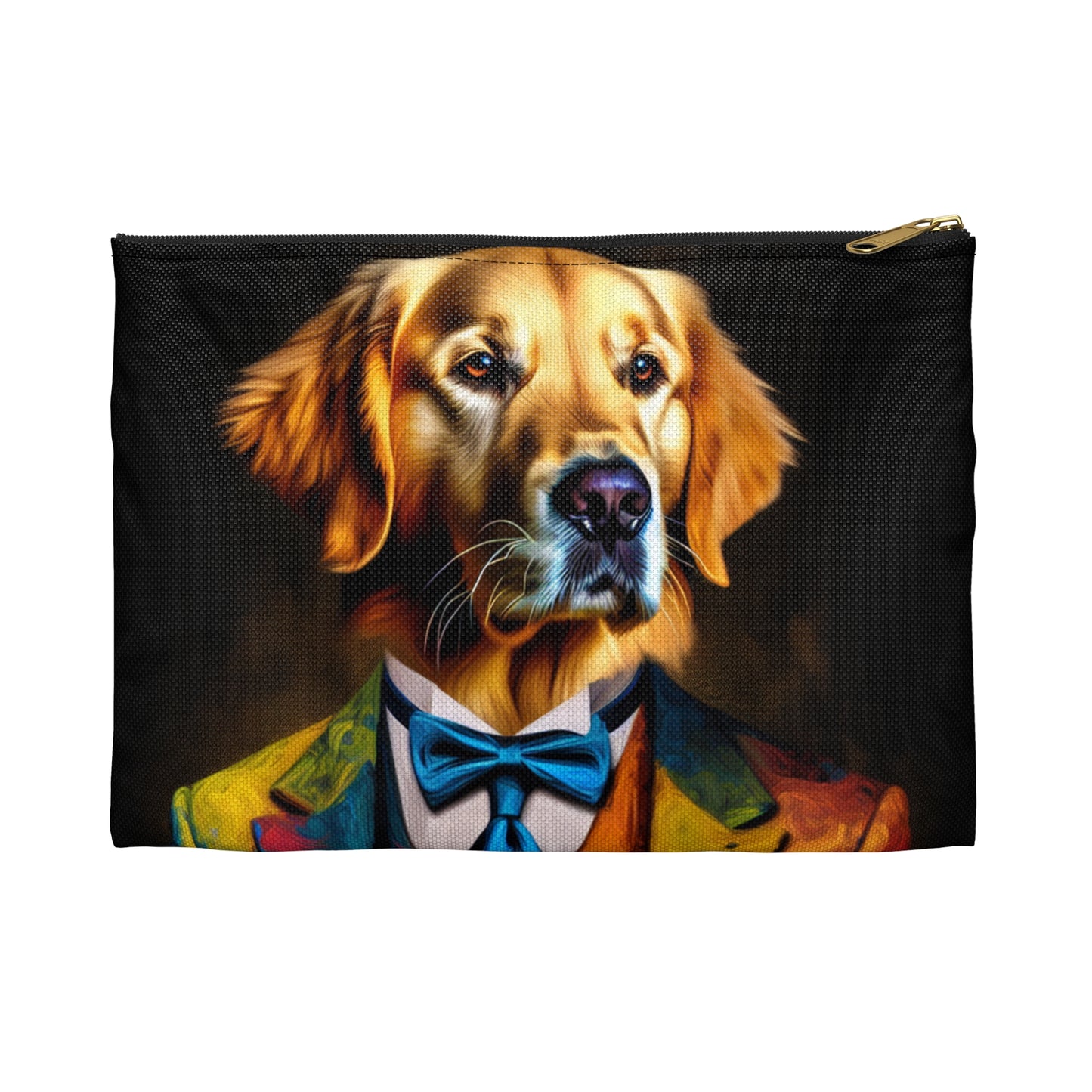 Mr Golden Retriever Accessory Pouch