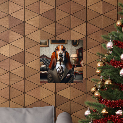 Mr Basset Hound Vertical Posters
