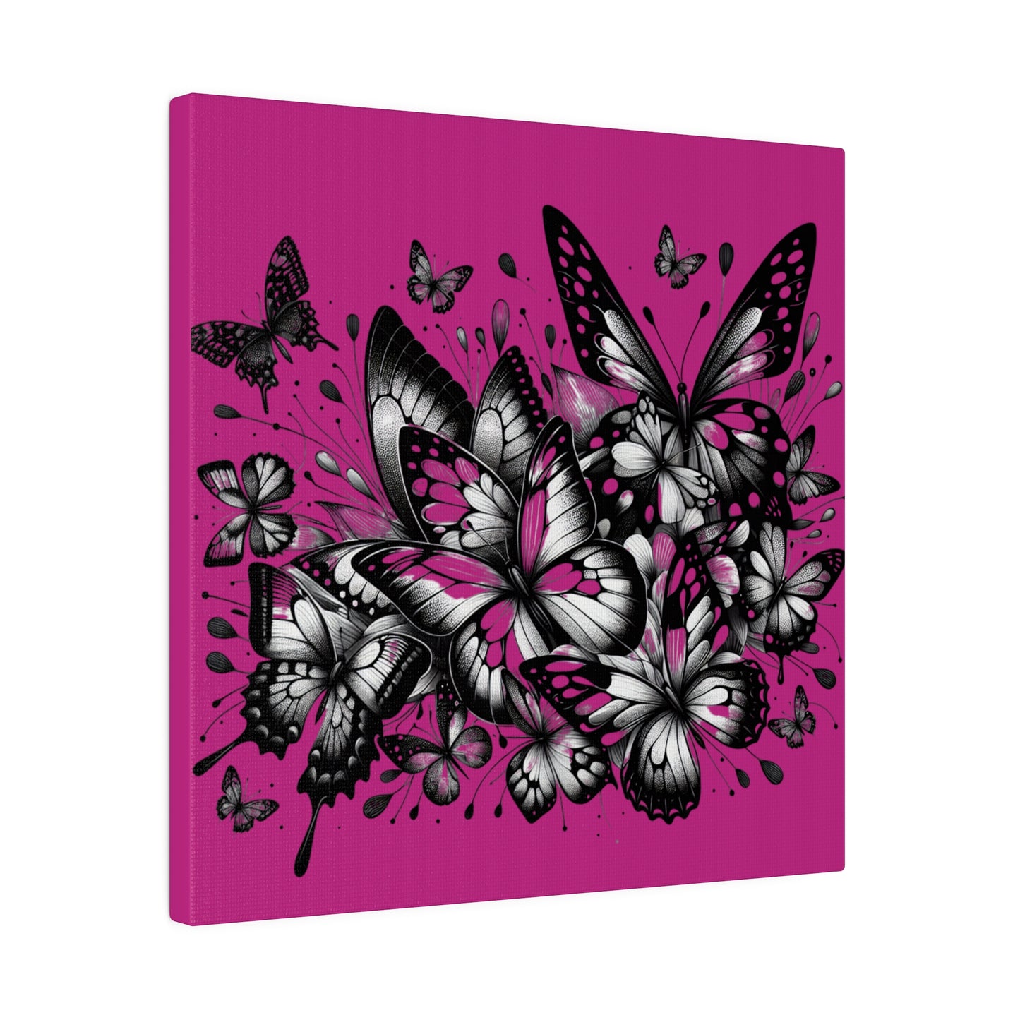 Butterfly Rush Graphic Original Matte Canvas, Stretched, 0.75"