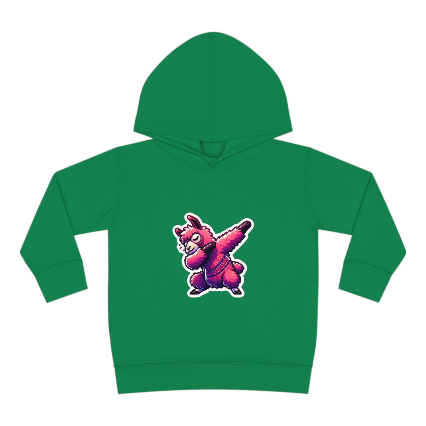 Dabbing Llama Toddler Pullover Fleece Hoodie