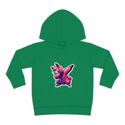 Dabbing Llama Toddler Pullover Fleece Hoodie