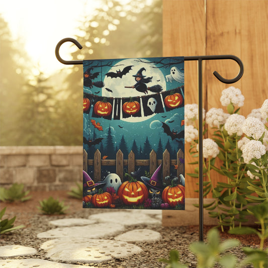 Halloween Garden & House Banner