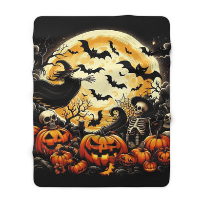 Halloween Collection Sherpa Fleece Blanket