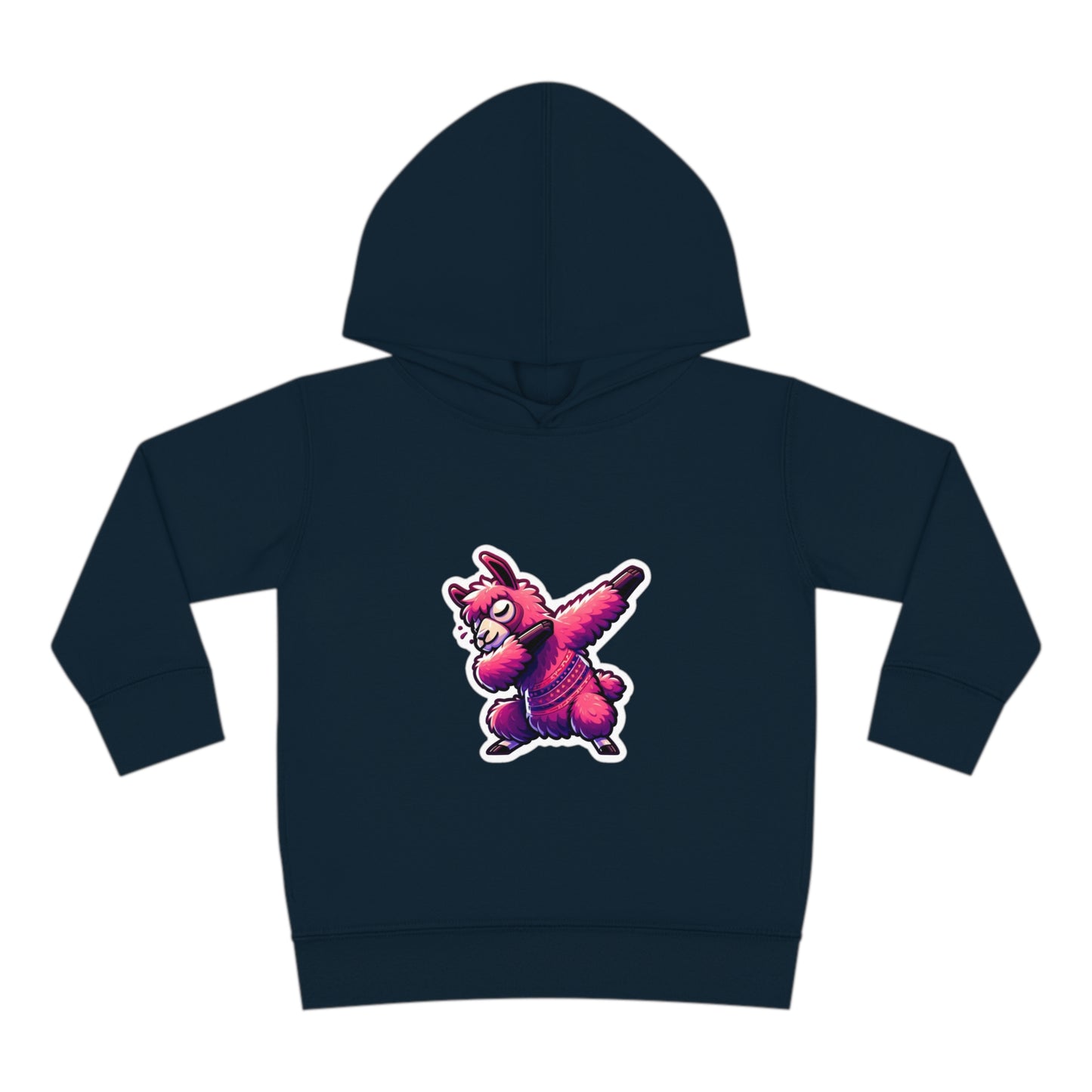 Dabbing Llama Toddler Pullover Fleece Hoodie