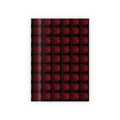 Poppy Collection Gift Wrapping Paper Rolls, 1pc