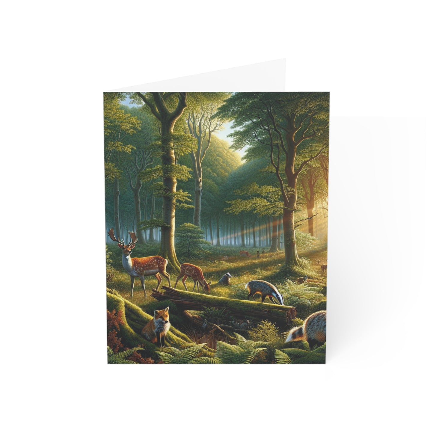 Woodland Collection Greeting Cards BLANK (1, 10, 30, and 50pcs)