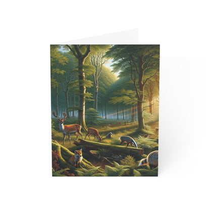 Woodland Collection Greeting Cards BLANK (1, 10, 30, and 50pcs)
