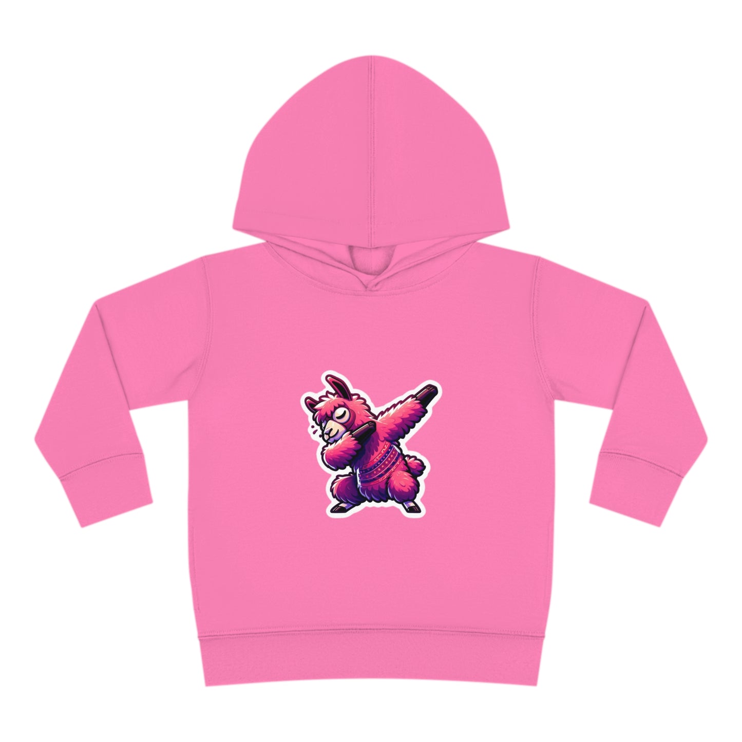 Dabbing Llama Toddler Pullover Fleece Hoodie