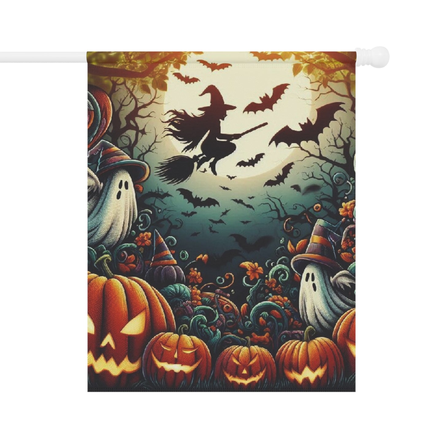 Halloween Garden & House Banner