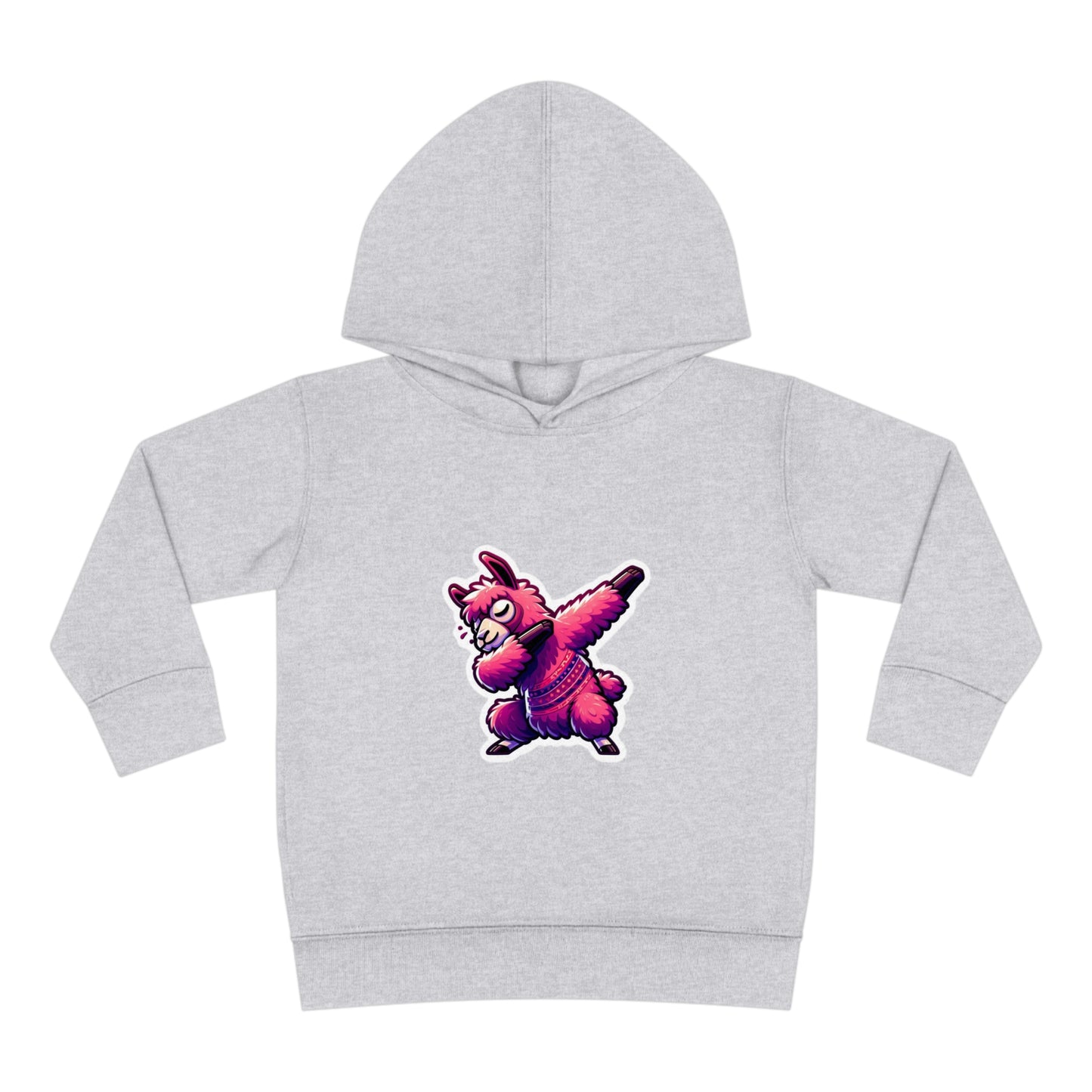 Dabbing Llama Toddler Pullover Fleece Hoodie