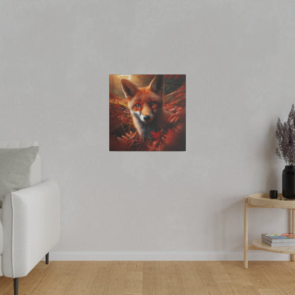 Sheriff - The Fox Collection Original Matte Canvas, Stretched, 0.75"
