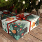Elfy Christmas Gift Wrapping Paper Sheets, 1pc