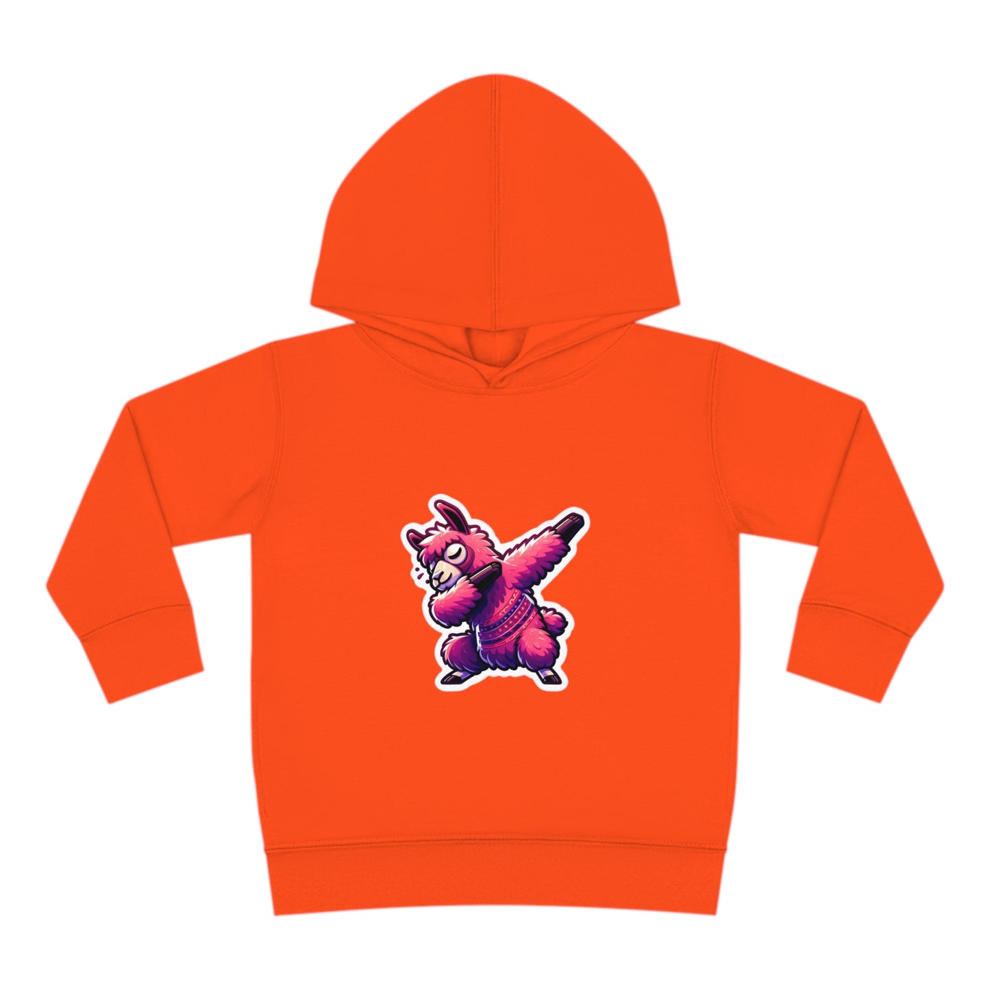 Dabbing Llama Toddler Pullover Fleece Hoodie