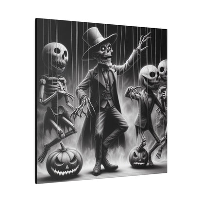 Halloween Marionettes Canvas Print