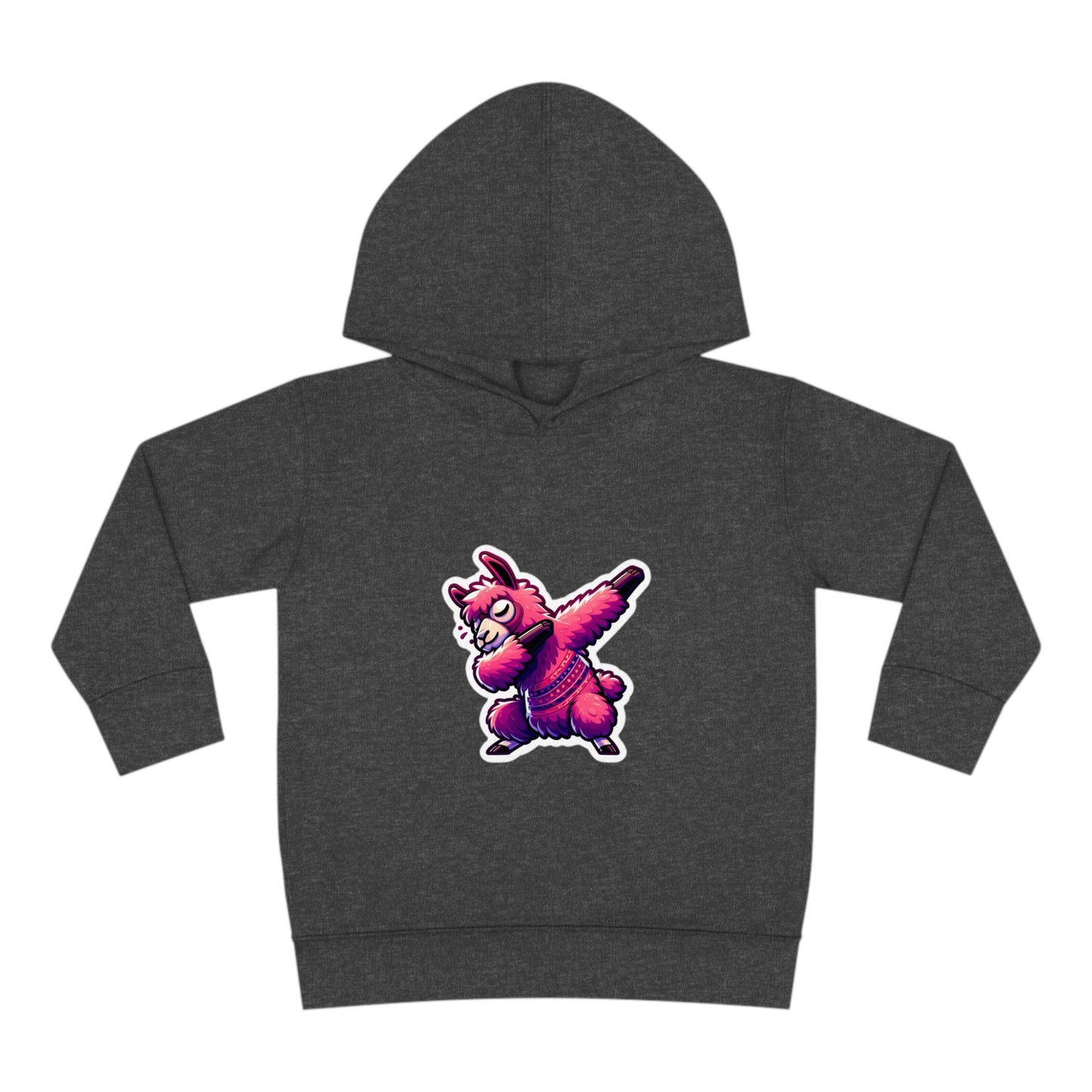 Dabbing Llama Toddler Pullover Fleece Hoodie