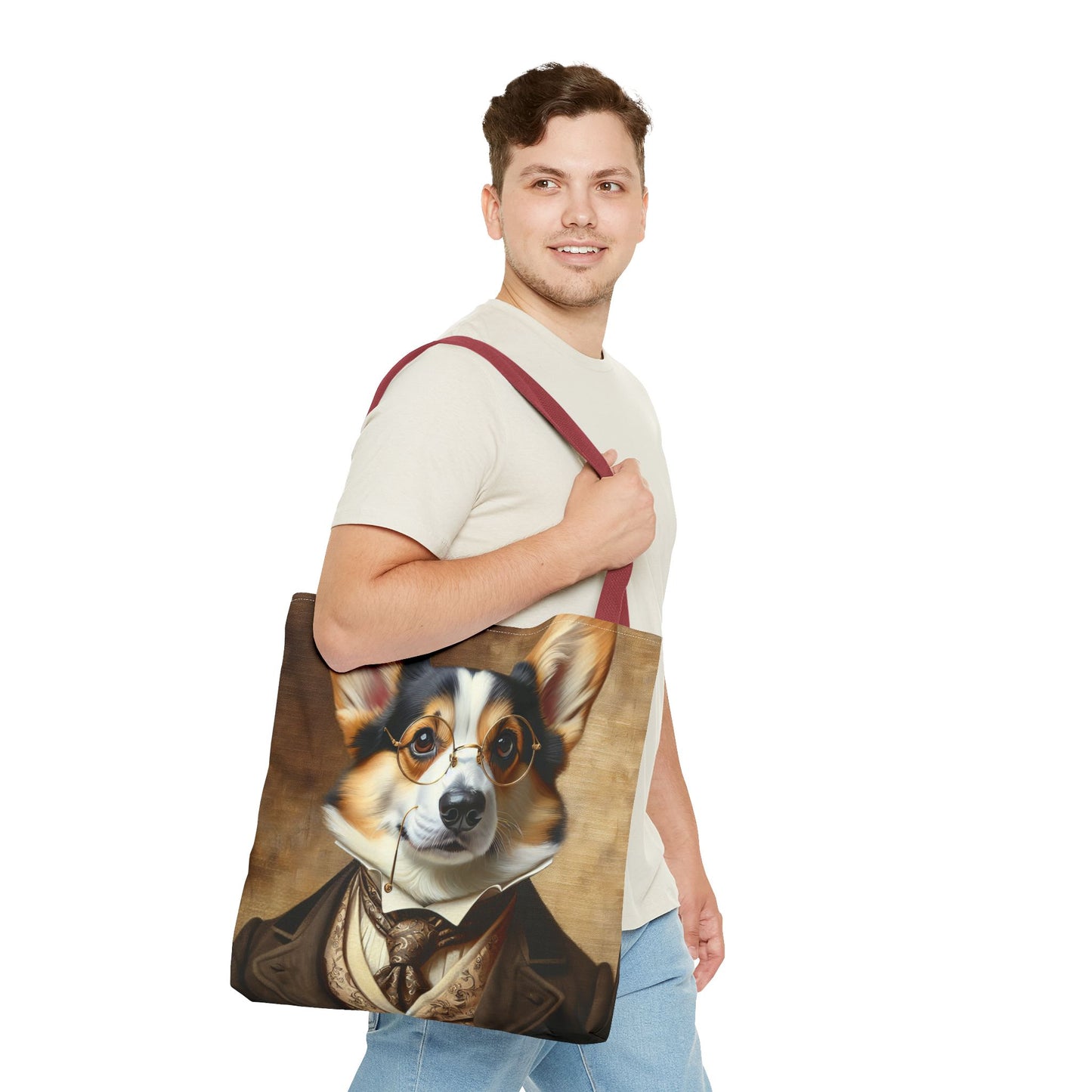 Mr Pembroke Welsh Corgi Tote Bag (AOP)