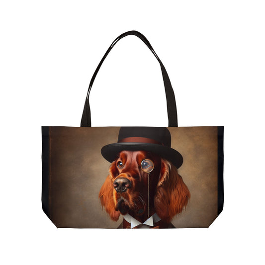 Mr Irish Setter Weekender Tote Bag