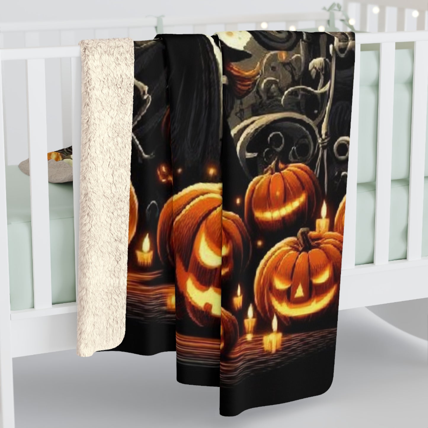 Halloween Collection Sherpa Fleece Blanket