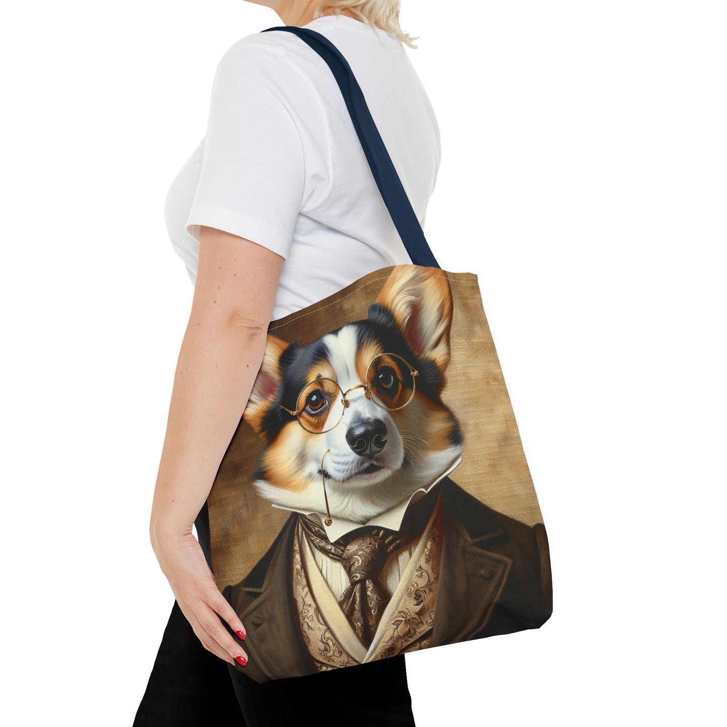 Mr Pembroke Welsh Corgi Tote Bag (AOP)