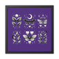 Butterfly Purple Framed Posters