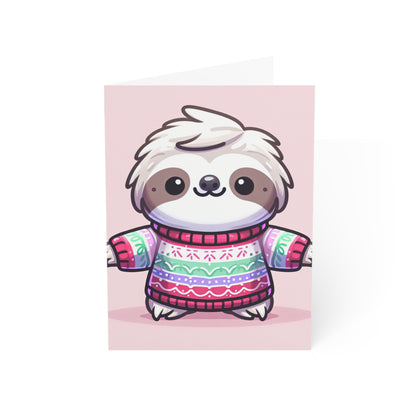 Sloth Collection Greeting Cards BLANK (1, 10, 30, and 50pcs)