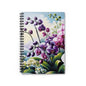 Orchid Spiral Notebook - Ruled Line