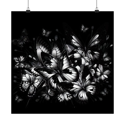 Butterfly Rush Vertical Posters